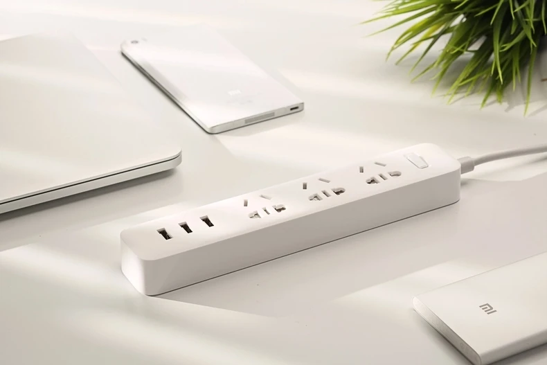Xiaomi power Strip умный дом электроника быстрая зарядка 3 USB 2,0 Интерфейс удлинитель разъем с ЕС Великобритания AU адаптер