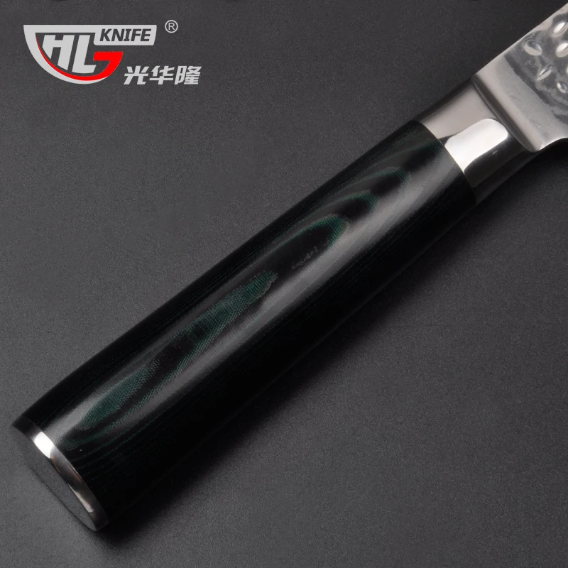 GHL Новый VG10 ручка дамасский нож 9 5 дюймов шеф повара Дамасская сталь кухонные ножи