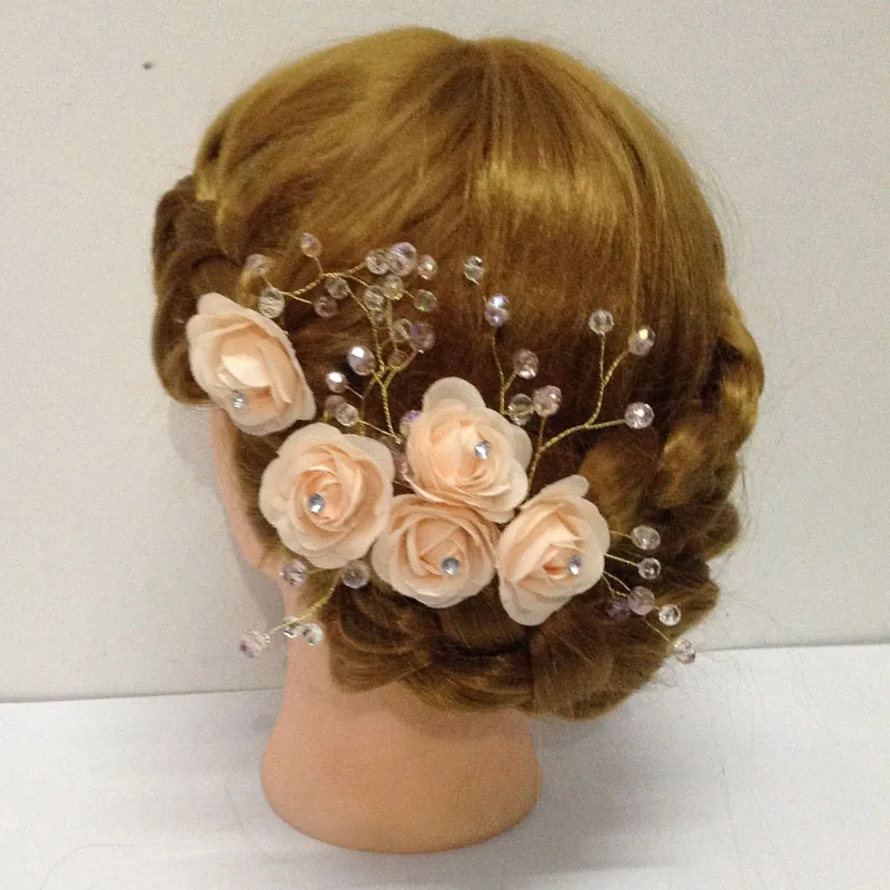 Аксессуары для волос на свадьбу заколки с жемчугом женские Украшения аксессуар