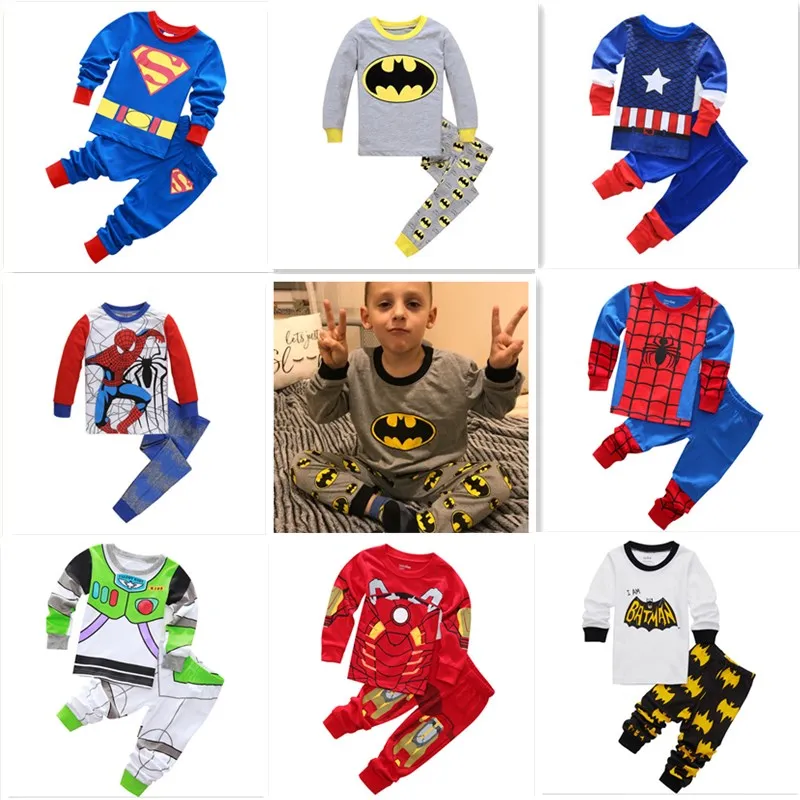 Коллекция 2018 года Детские пижамные комплекты одежда для маленьких девочек и