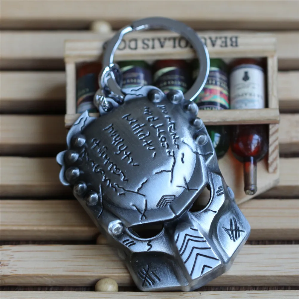 AVP Zinc Alloy key ring Antique Copper Plated car keychain Silver chain music Accessories 3592 |