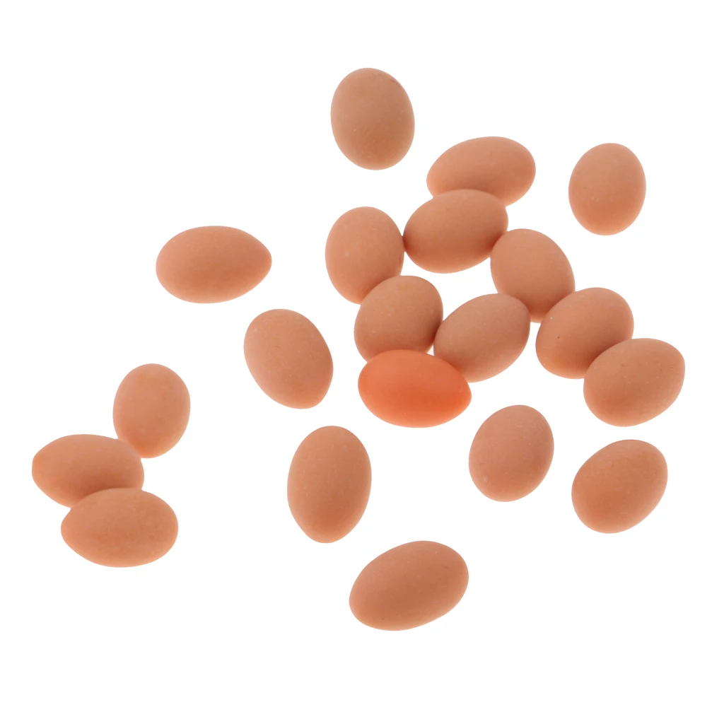 20 штук магазин продуктов куриное яйцо кукольный домик миниатюрные кухонные