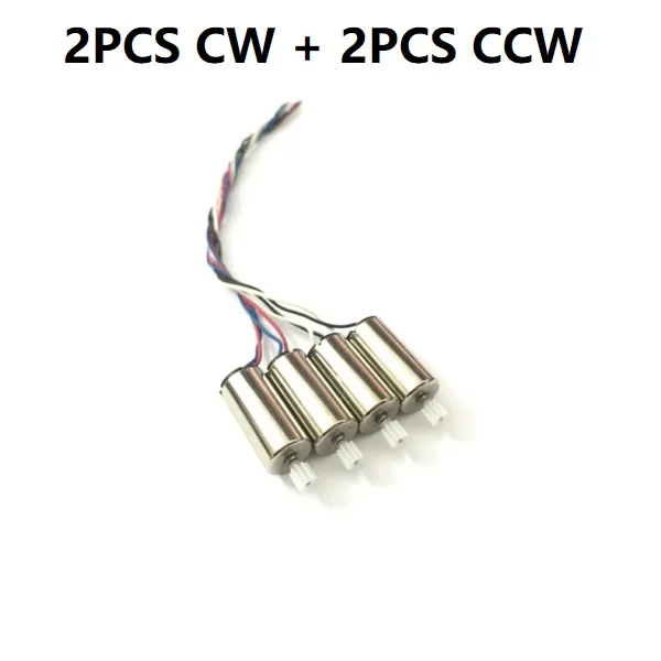 Двигатель для SYMA X5SW X5UW X5HC X5HW CW CCW двигатель RC Квадрокоптер запасные части двигателя сменные комплекты аксессуаров - Цвет: 4pcs CW CCW 4M