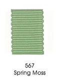 spring moss 567 YAMA 50 ярдов/рулон полиэстер Petersham ленты 25 мм 38 мм ленты для свадебных ремесел ручной работы Diy подарок - Цвет: spring moss 567