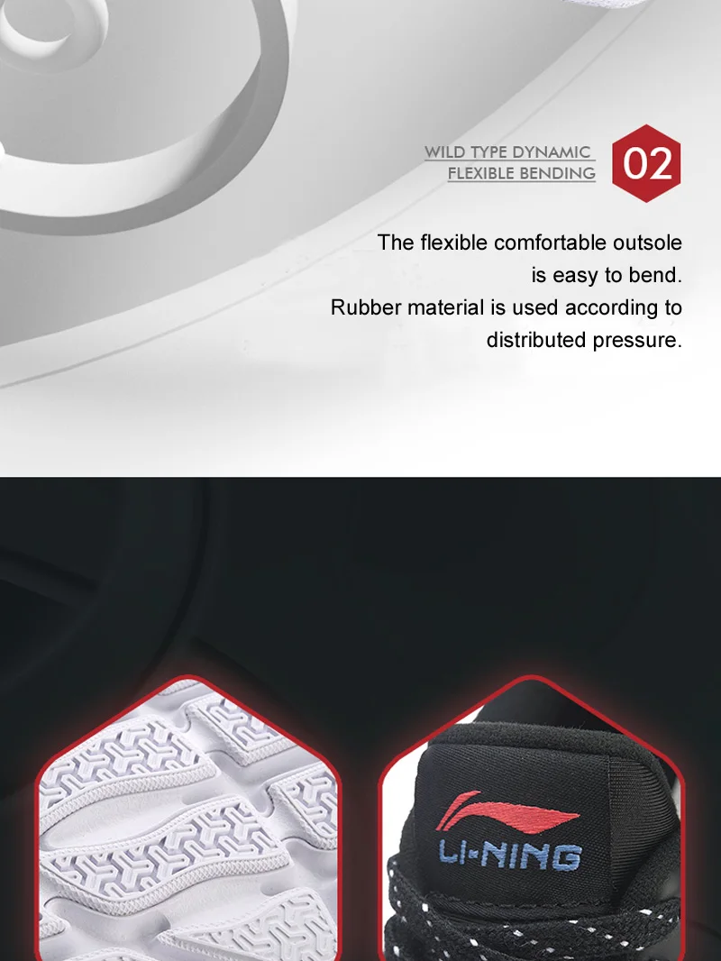 Li-Ning Для женщин 24 часа в сутки Гибкие тренировочные обувь Разделение верхняя дышащая подкладка светильник Спортивная обувь Кроссовки AFHP002 YXX051