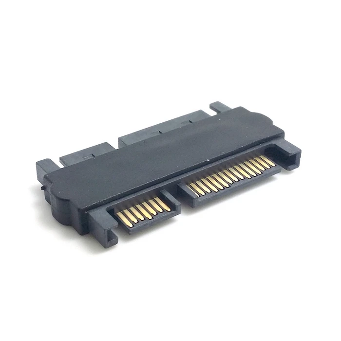 Переходник с 3 5 "и 2 5" на SATA 22Pin 7 + 15 папа 22P удлинитель прямой адаптер |