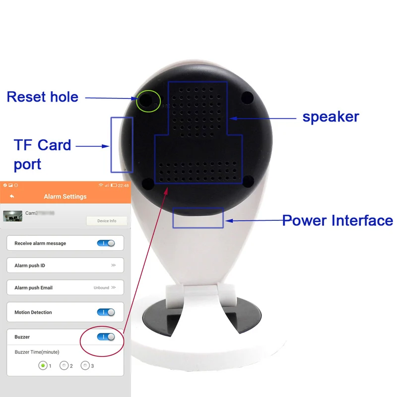 720 P Мини Wi-Fi IP Камера Беспроводной HD Smart P2P Видеоняни и радионяни сеть
