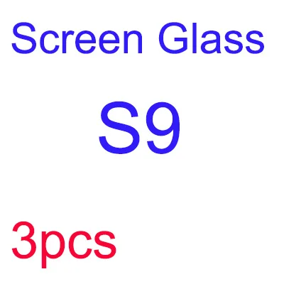 S9 3 шт. внешнее стекло экрана для SAMSUNG S8 S9 S10 plus передняя линза ремонтные части стекла S10e - Цвет: S9