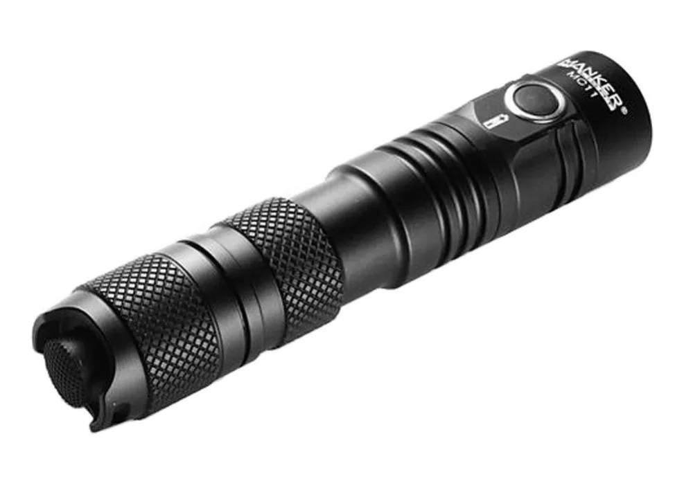 Светодиодный фонарик Manker MC11 1300 люмен CREE 18650 карманный EDC фонарь с перезаряжаемой