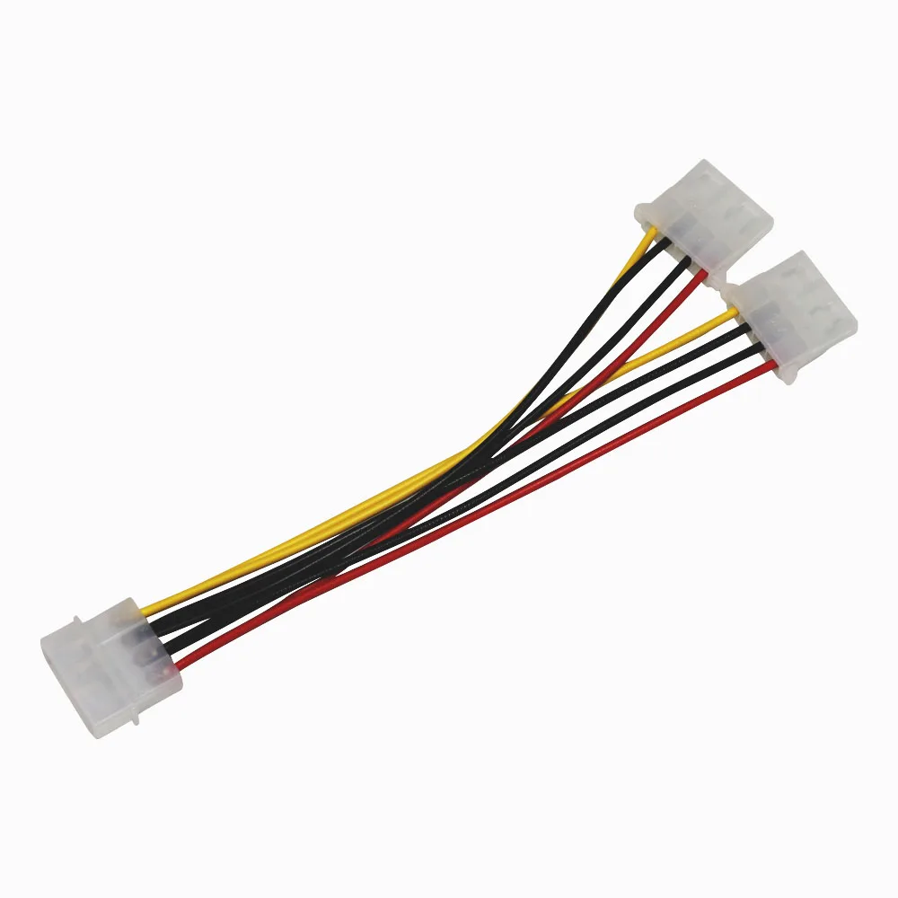 2 шт. 4-контактный переходник Molex со штекера на порта IDE с внутренним источником
