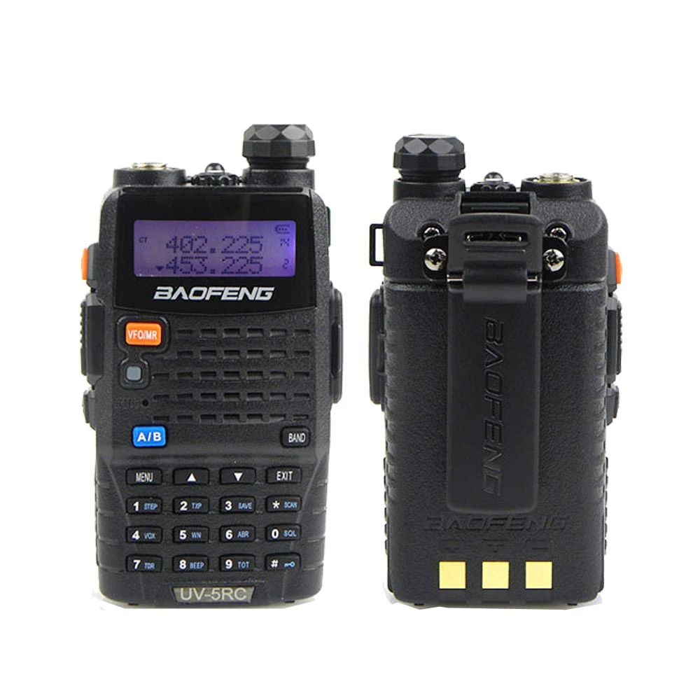 2 шт. Baofeng UV 5RC Двухдиапазонная рация VHF UHF 136 174/400 520 Любительская CB радио