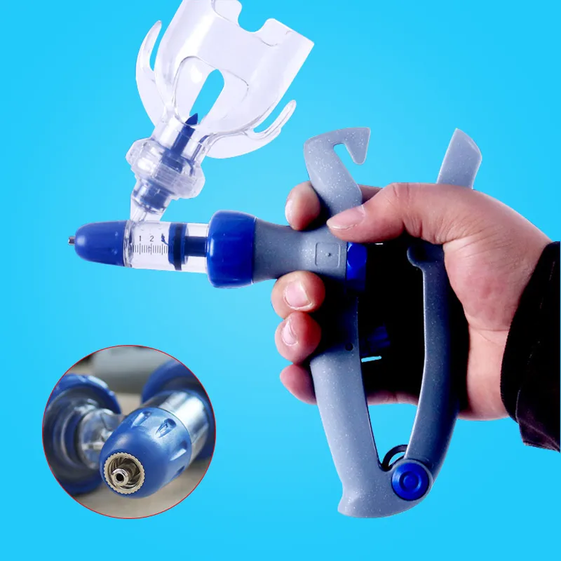 Ветеринарный непрерывный инжекторный шприц инъекция вакцины 2 мл 5 птицеводство