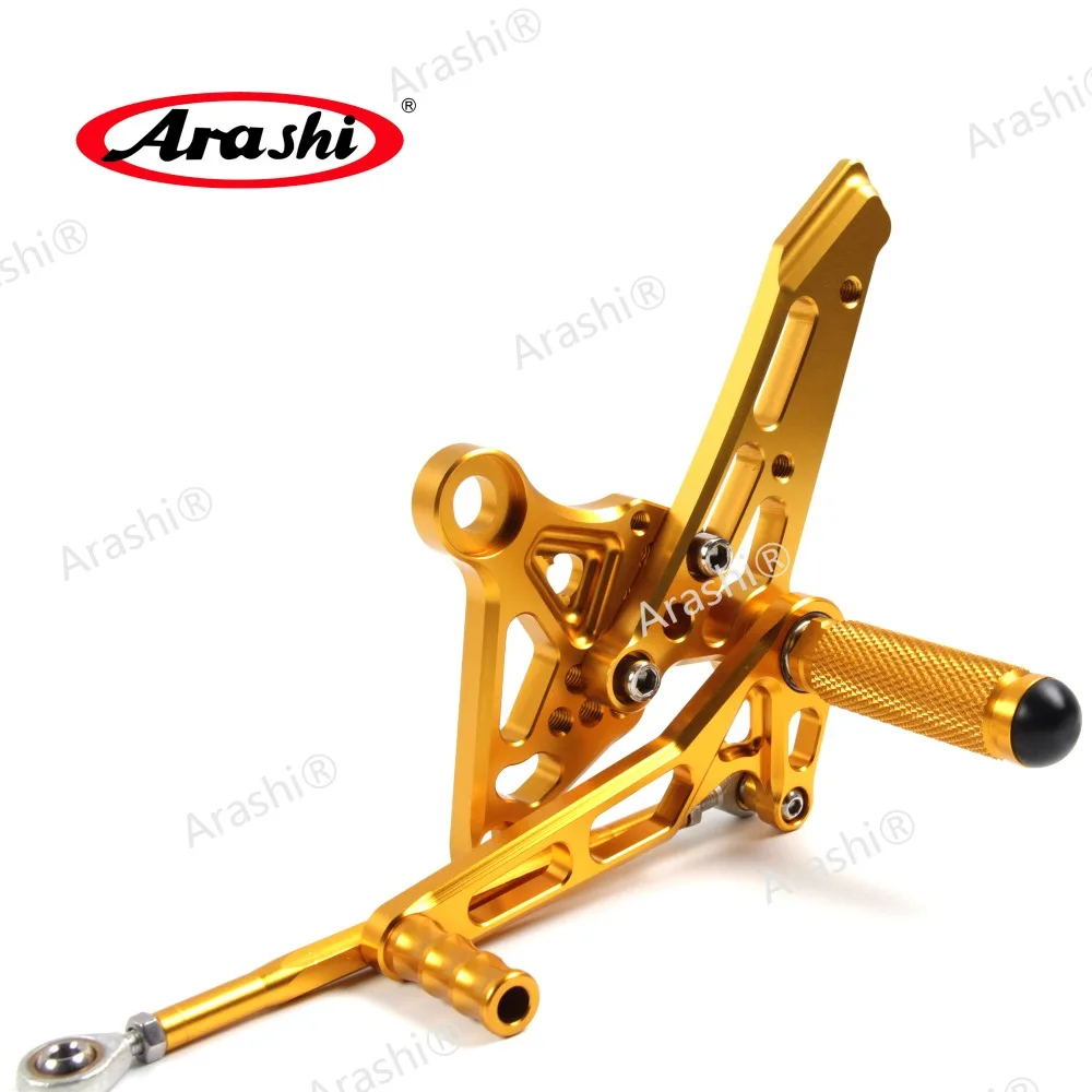 Регулируемые подножки Arashi CNC для HONDA MSX125 MSX 125 2013 2017 Rider задние комплекты ног 2014 2015
