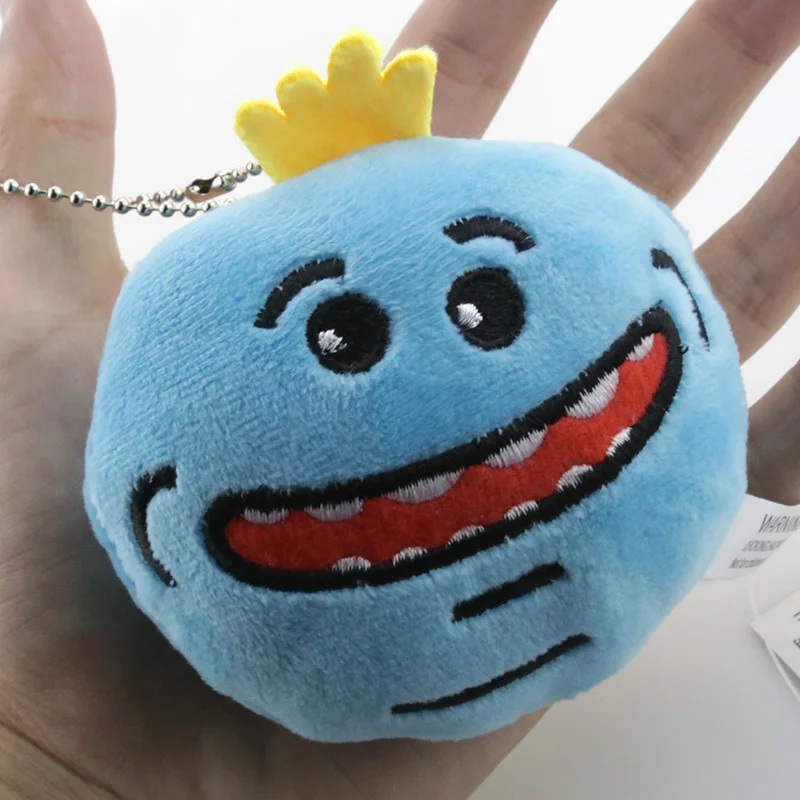 Новый 8 видов стилей 10 см аниме Высокое качество Рик и Морти плюша брелок игрушка