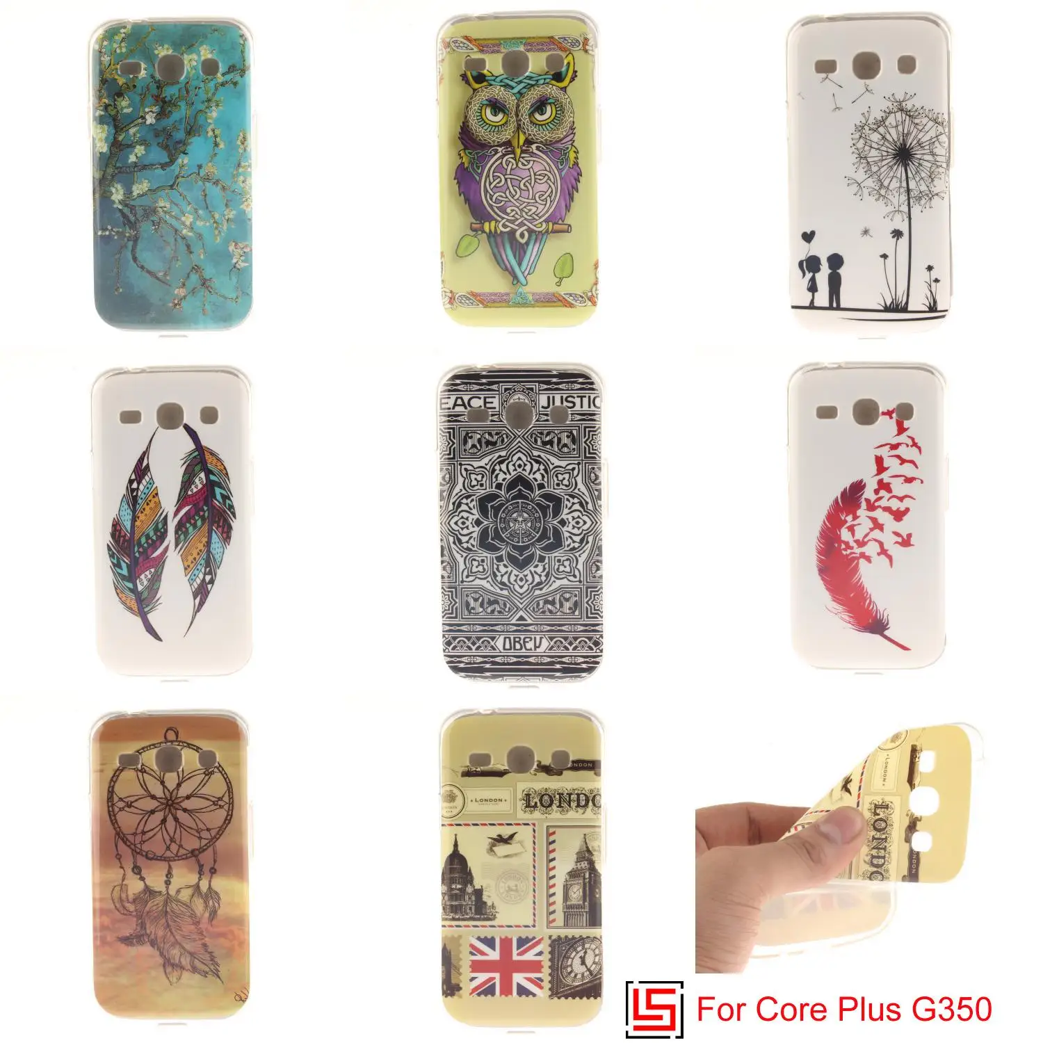 Ультратонкий Мягкий силиконовый чехол из ТПУ для телефона caso carcasa Samsung Sumsung Galaxy Core