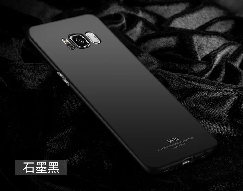 Для samsung Galaxy S8 чехол MSVII Тонкий чехол для samsung Galaxy S8 Plus чехол S8 Edge Жесткий PC чехол для samsung S8 S 8 Plus чехол s