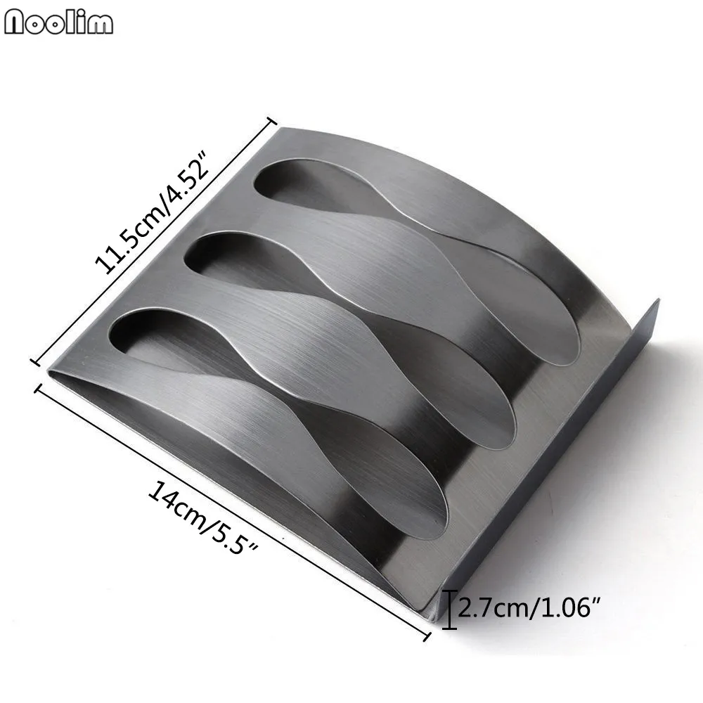 NOOLIM прочный полированный нержавеющий стальной самоклеющийся настенный