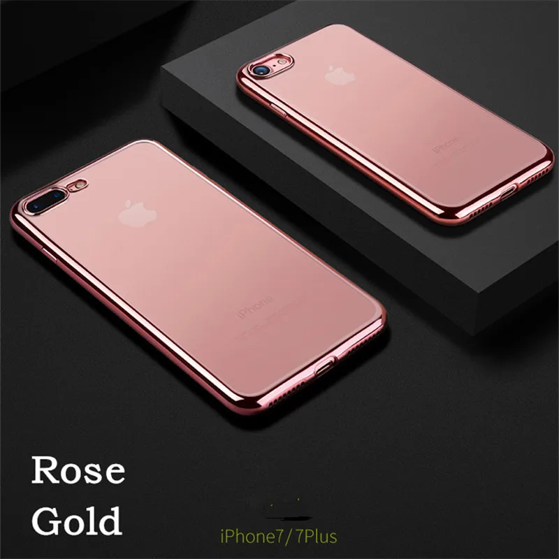 Роскошный чехол для iPhone 7 плюс красный программный телефон 5S 6 s чехлы силиконовый