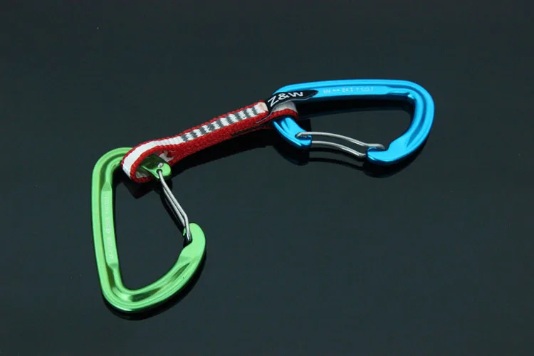 Открытый рок/ледолазание скалолазание оборудования Алюминий карабины горные