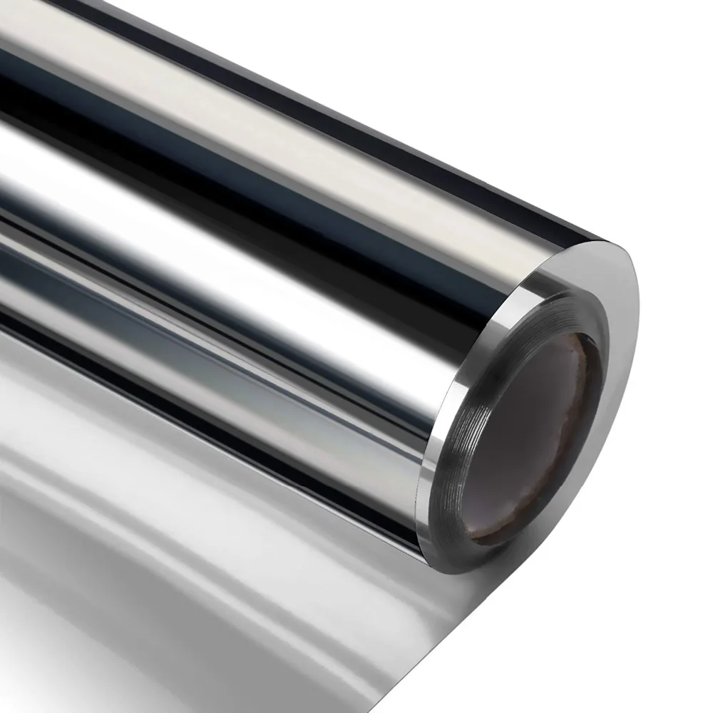 Односторонняя самоклеящаяся пленка для окон с защитой от УФ лучей 100% светильник