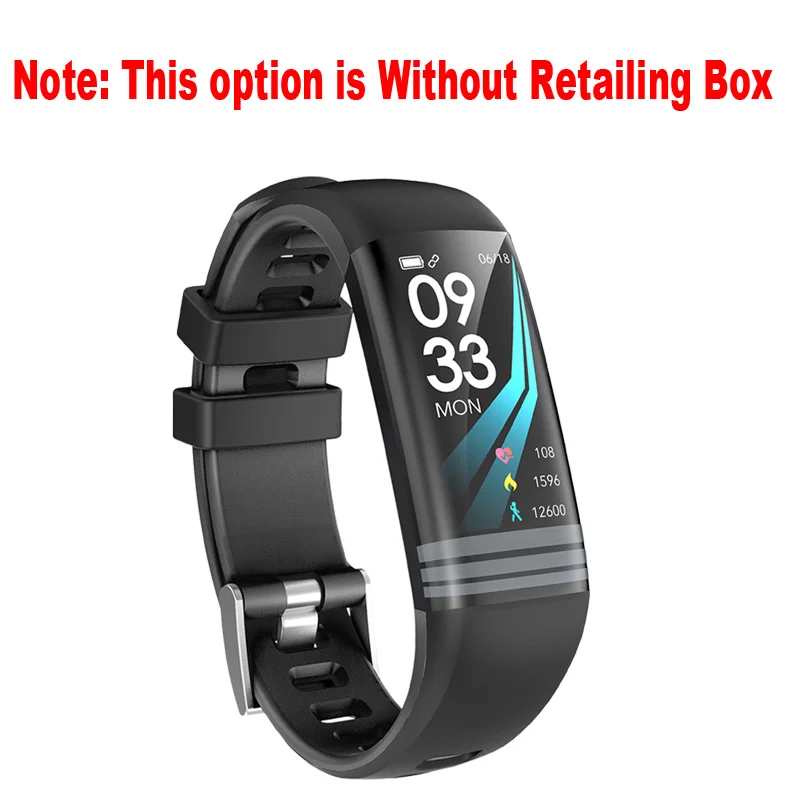 Black Without Box Фитнес-браслет кровяное давление G26S gps трекер активности Смарт-Браслет Водонепроницаемый IP67 монитор сердечного ритма шагомер Smartband - Цвет: Black Without Box