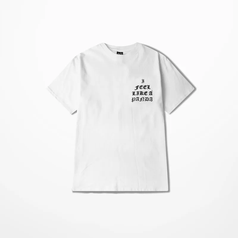 Футболка Kanye мужская с надписью Я чувствую себя как Пабло брендовая тенниска в