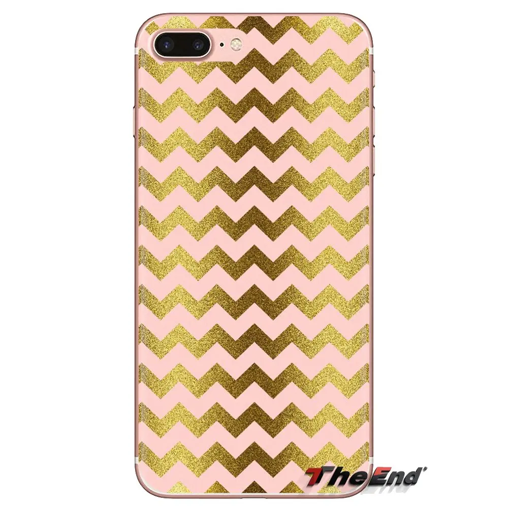 For Samsung Galaxy J1 J2 J3 J4 J5 J6 J7 J8 Plus 2018 Prime 2015 2016 2017 Silicone Phone Case Gold Pink Glitter chevron Colorful |
