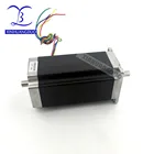Двухвальный шаговый двигатель CNC Nema 23, 57BYGH112, 425oz-in, 112 мм, 3 А, CE, ROHS, ISO