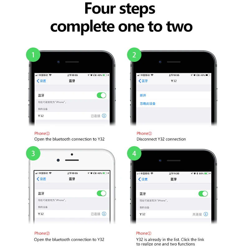 Спортивные 4D Bluetooth наушники Встроенный микрофон беспроводные легкие с ремешком