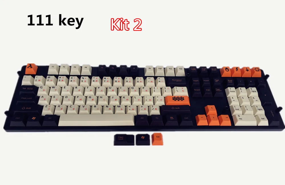 Крутой Джаз 125 PBT большой углерод толстый Keycap краситель сублимированный Японский Русский корейский макет Вишневый профиль для механической клавиатуры