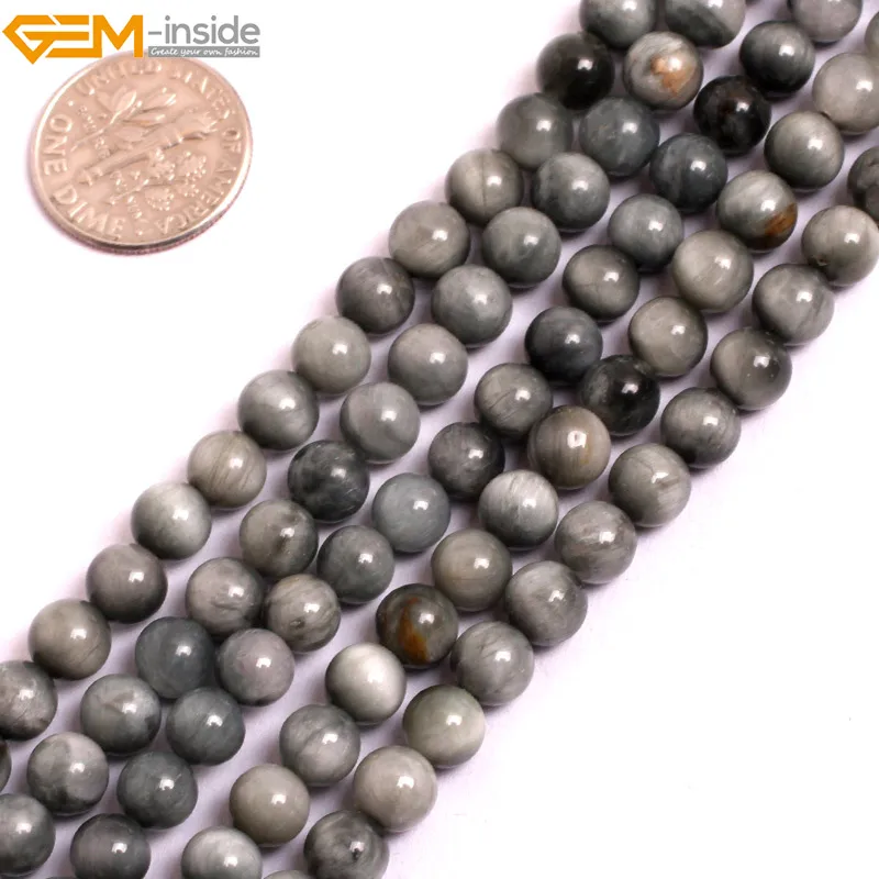 Бусины из натурального камня 4 мм Орлиный глаз Сокол 15 дюймов|stone beads|beads for jewelry
