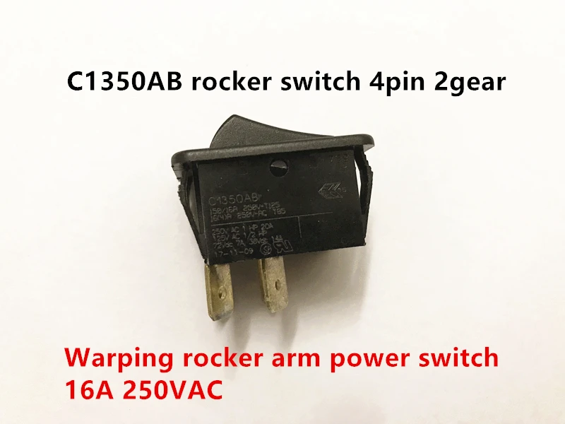 Оригинальный новый 100% C1350AB клавишный переключатель 4pin 2 зубчатая деформация