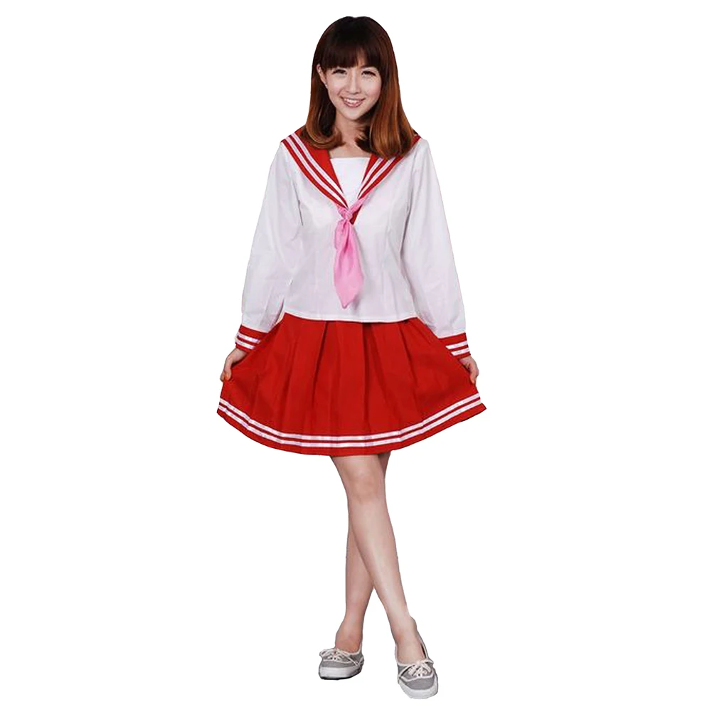 Brdwn Lucky Star женский костюм для косплея Izumi Konata школьная форма матросские Костюмы