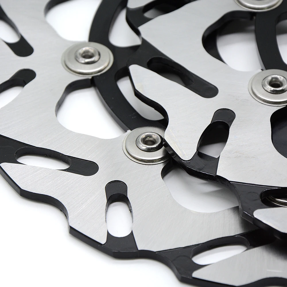 2 шт. высокое качество CNC мотоцикл передний ротор плавающего тормозного диска для