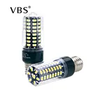 Светодиодный ная лампочка 5736 SMD, более яркая цилиндрическая лампа 5730, светильник Вт, 5 Вт, 7 Вт, 8 Вт, 12 Вт, 15 Вт, E27, E14, 85-3,5 в, не мигает, Холодныйтеплый белый свет