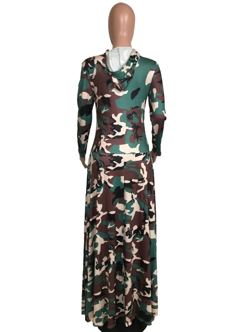 Женское вечернее платье с капюшоном повседневное облегающее Платье макси