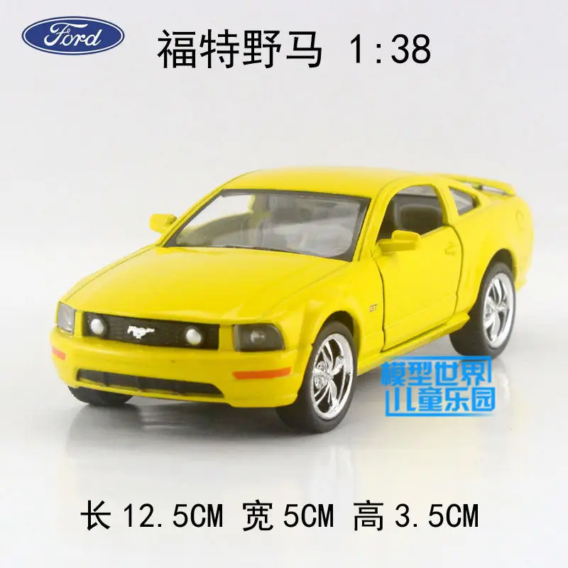 Модель высокого моделирования 1:36 игрушечные машинки из сплава Ford Mustang 2006 FORD GT