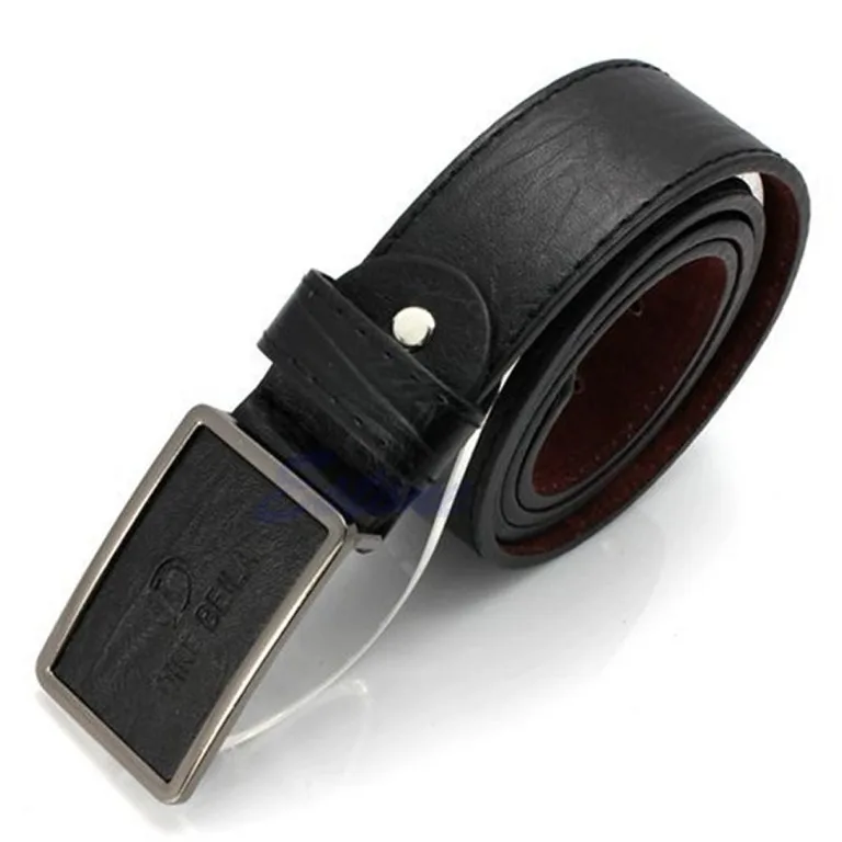 Мужской кожаный ремень с автоматической пряжкой | Аксессуары для одежды