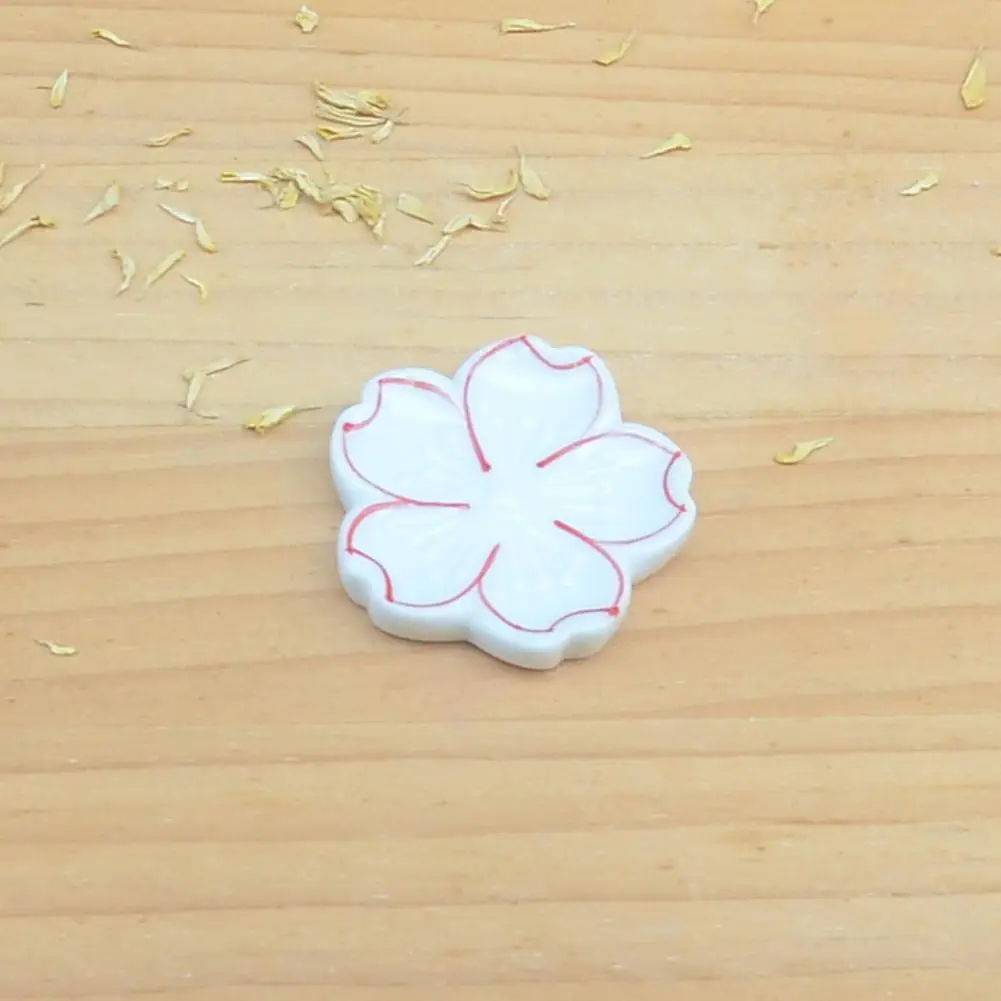 Adeeing Изысканная керамическая палочка для еды в форме цветка вишни|Палочки еды| |