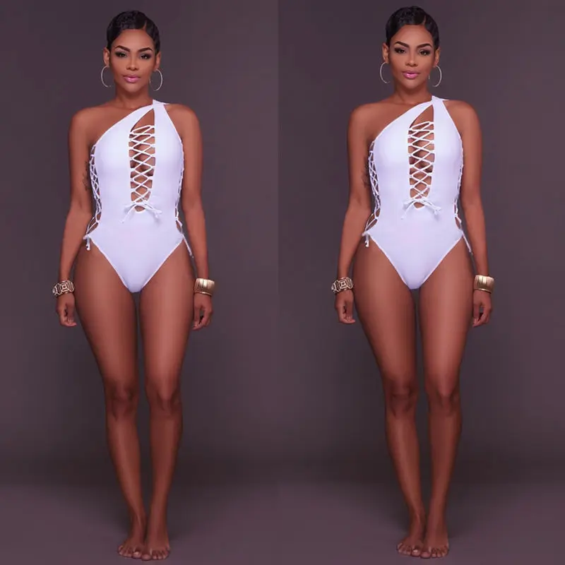 Женский слитный купальник горячая распродажа Монокини бандажный женский