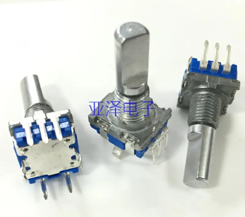 2 шт./лот Тайвань производит 360 градусов переключатель кодера EC11 цифровой