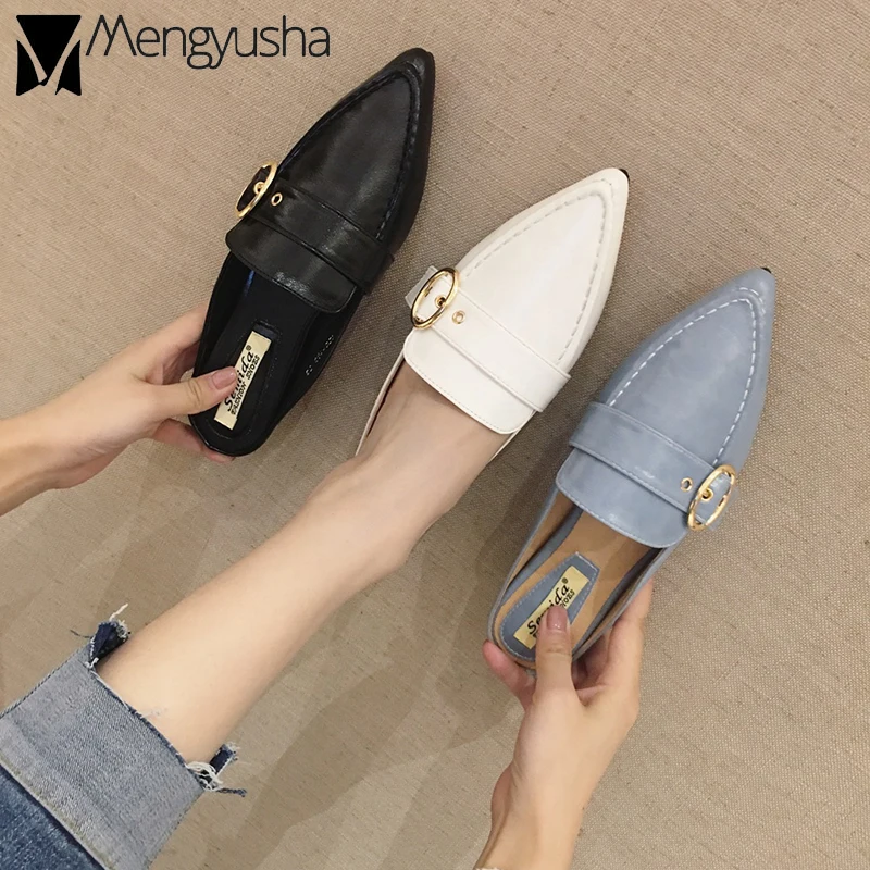 Женские шлепанцы в европейском стиле мягкая обувь без задника женские пляжные