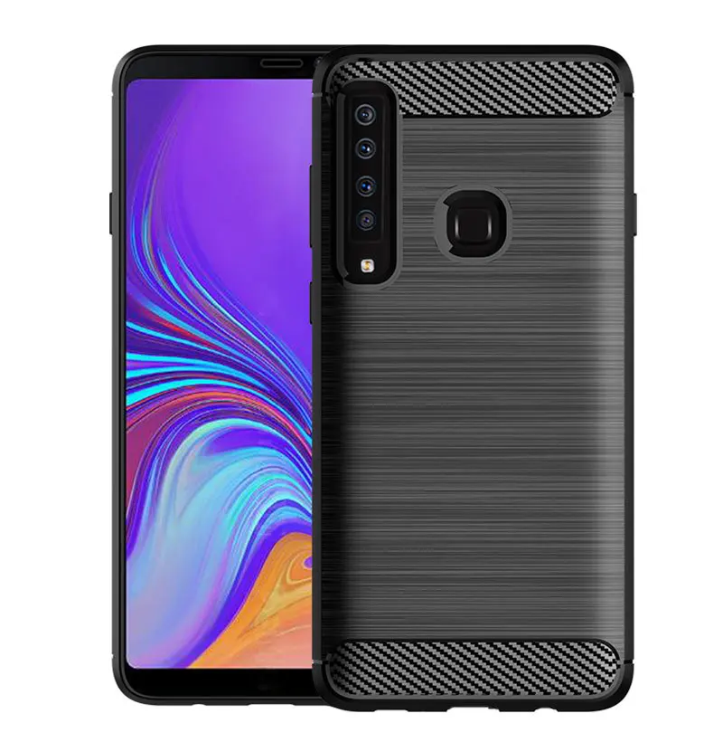 10 шт./лот силиконовая Мягкая задняя крышка из углеродного волокна для Samsung S10 plus 5G e