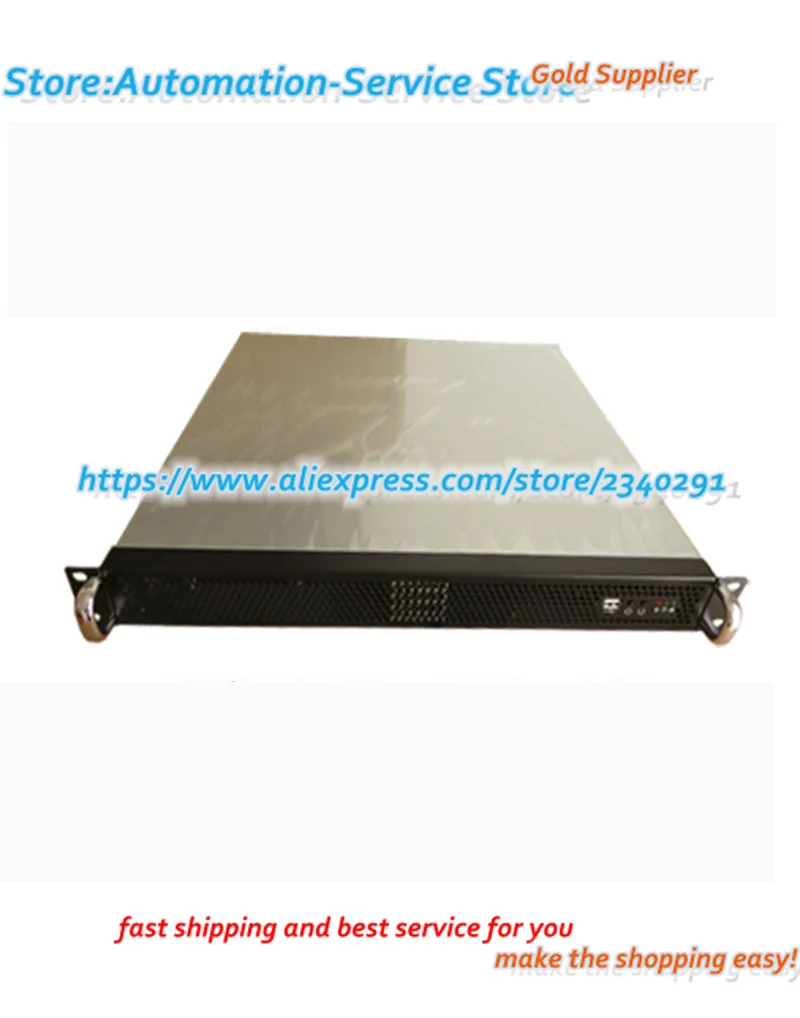 1U Server Case Industrial Control Cabinet IDC Storage Short Hard Disk 42CM Depth | Электроника