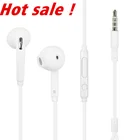 Наушники-вкладыши 3,5 мм, стереонаушники с микрофоном и пультом дистанционного управления для Samsung Galaxy S6, i9800, S6 Edge, Xiaomi