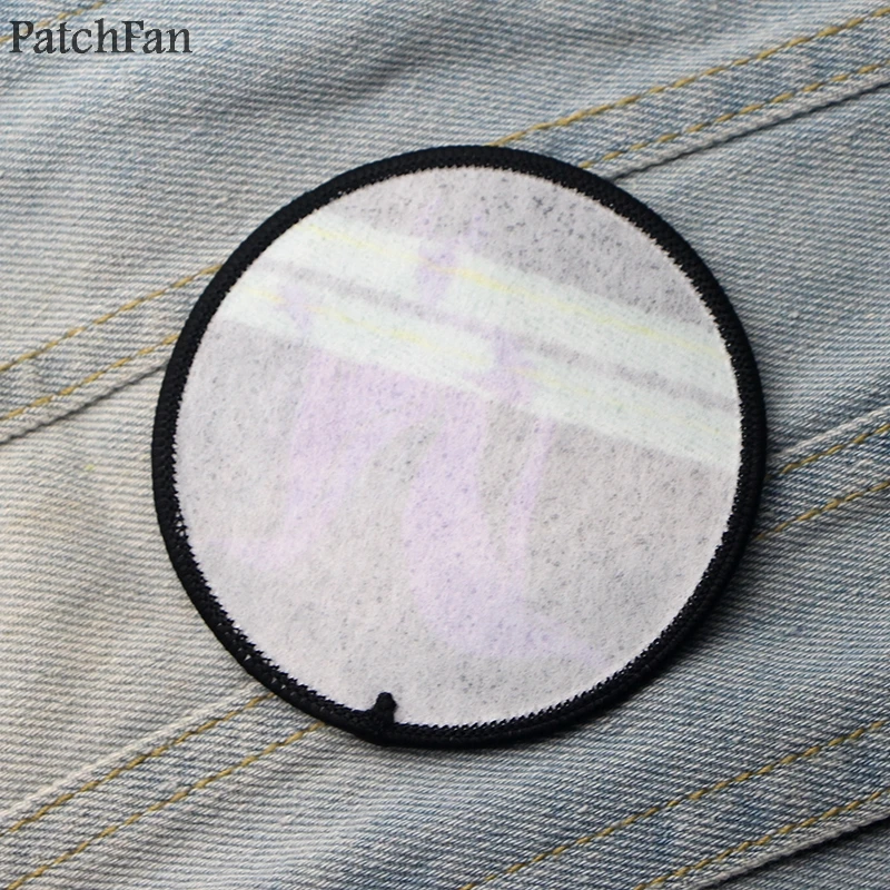 Patchfan Maleficent аппликационные заплатки Сделай Сам Утюг на para обуви джинсы мешок рубашка одежда Джерси наклейки в стиле панк вышитый значок A1853