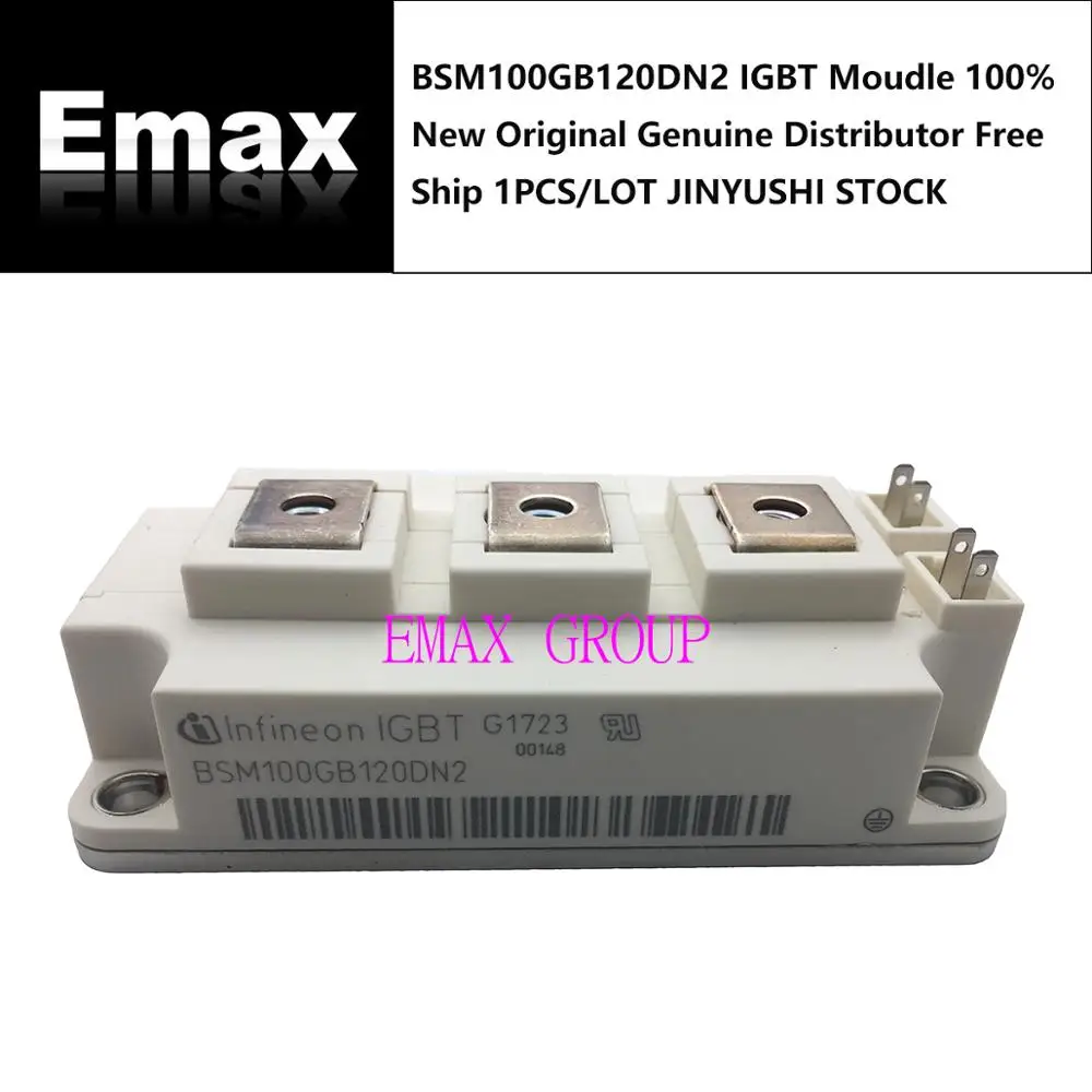 BSM100GB120DN2 IGBT Moudle 100% Новый оригинальный подлинный дистрибьютор Бесплатная доставка