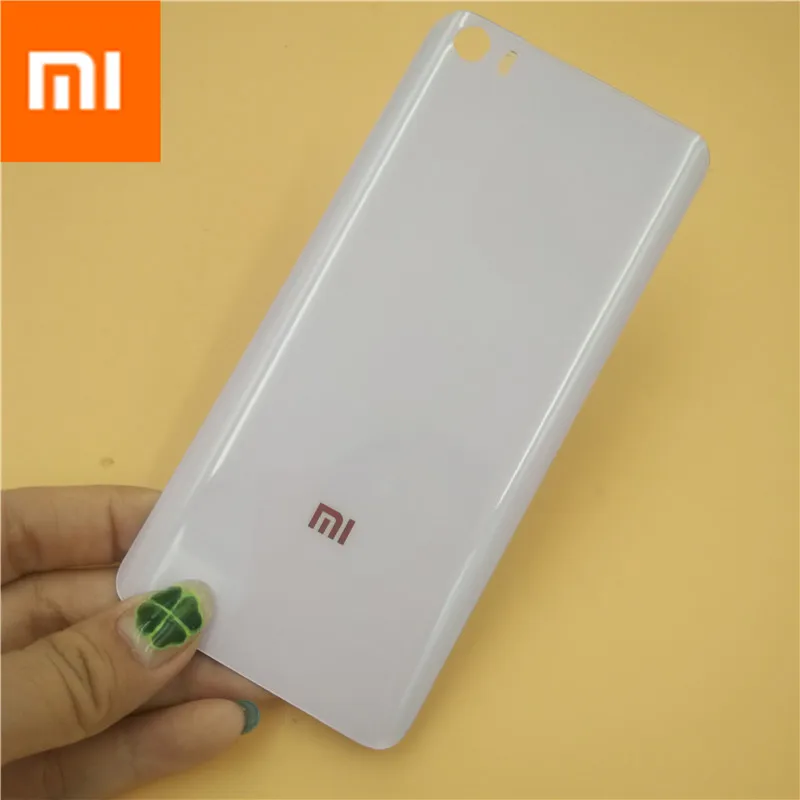 3D стеклянный чехол на заднюю крышку для XIAOMI phone MI5 задняя дверь Замена батарейного отсека клейкая наклейка 5,15 дюймов 4 цвета