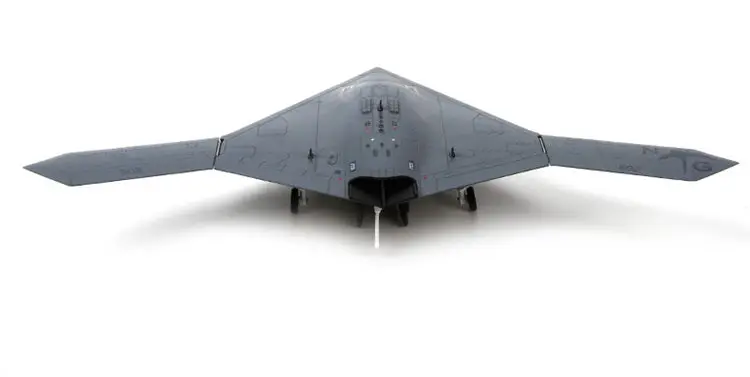 1/72 масштаб США northrop Grumman X-47B теперь БПЛА модель самолета игрушки литья под давлением Металл самолета Модель игрушки для подарка коллекции