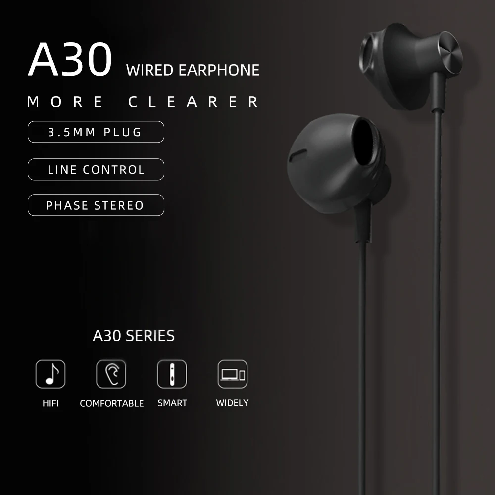 H1 проводные наушники-вкладыши без потерь аудио HIFI наушники тяжелый бас Спортивная гарнитура с микрофоном Проводная гарнитура 3,5 мм для телефона